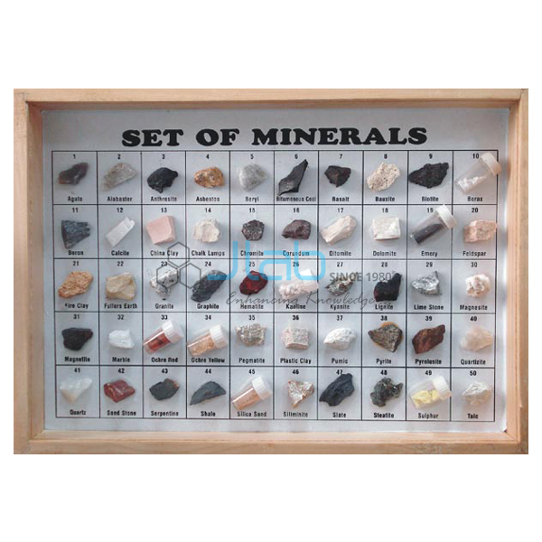 收集50种矿物