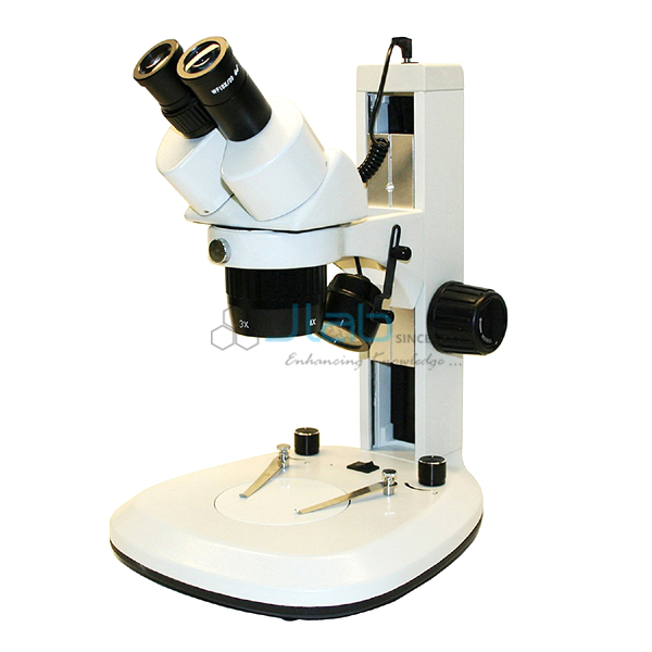 双功率双目立体显微镜轨道架1X和3X物镜