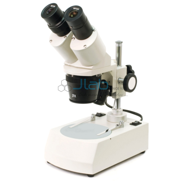 双功率LED立体显微镜与支柱支架