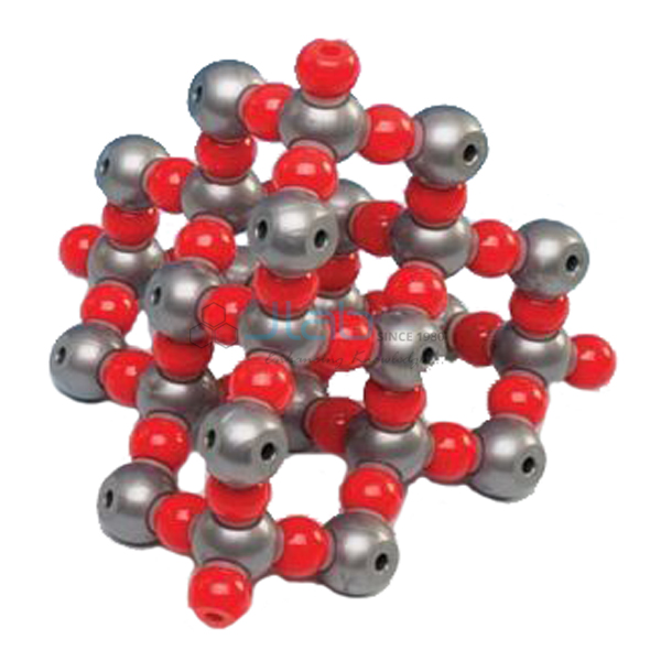 二氧化硅金刚石结构模型