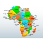 非洲政治图表